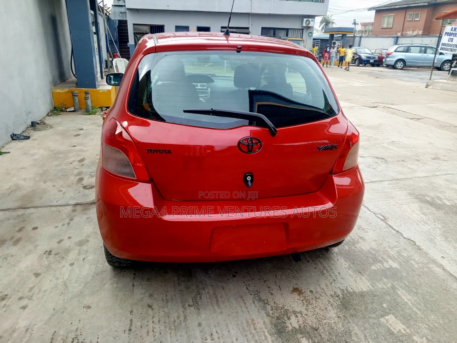 Toyota Yaris 1.3 VVT-i Automatic 2007 Red
