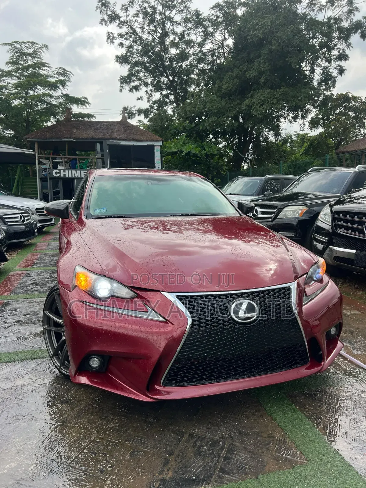 Lexus IS 250 2014 Burgundy