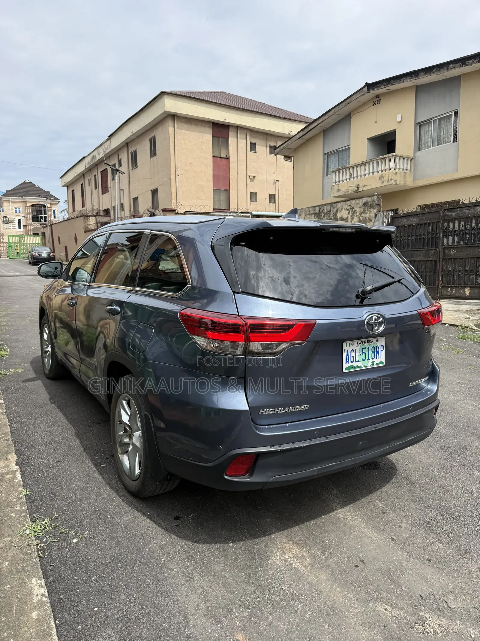 Toyota Highlander Limited 4dr SUV (3.5L 6cyl 6A) 2015 Blue