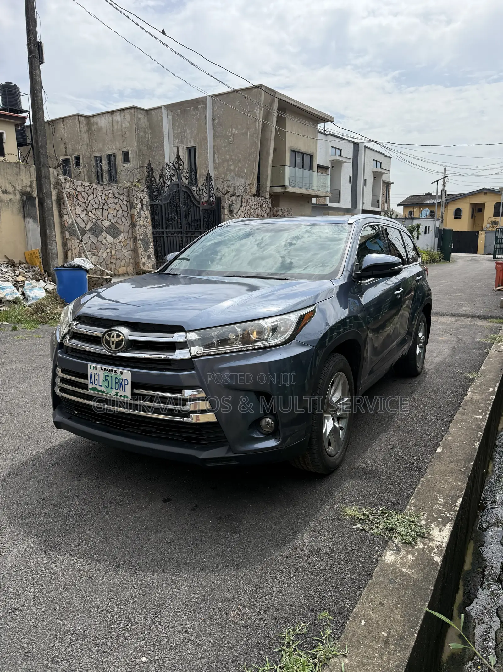 Toyota Highlander Limited 4dr SUV (3.5L 6cyl 6A) 2015 Blue