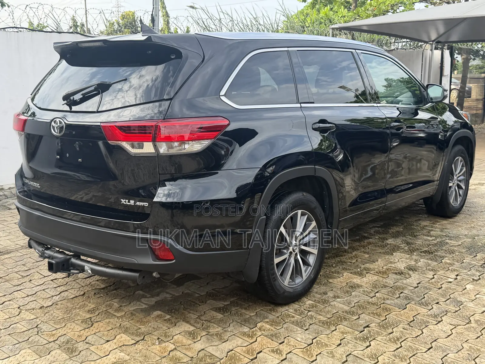 Toyota Highlander XLE 2019 Black