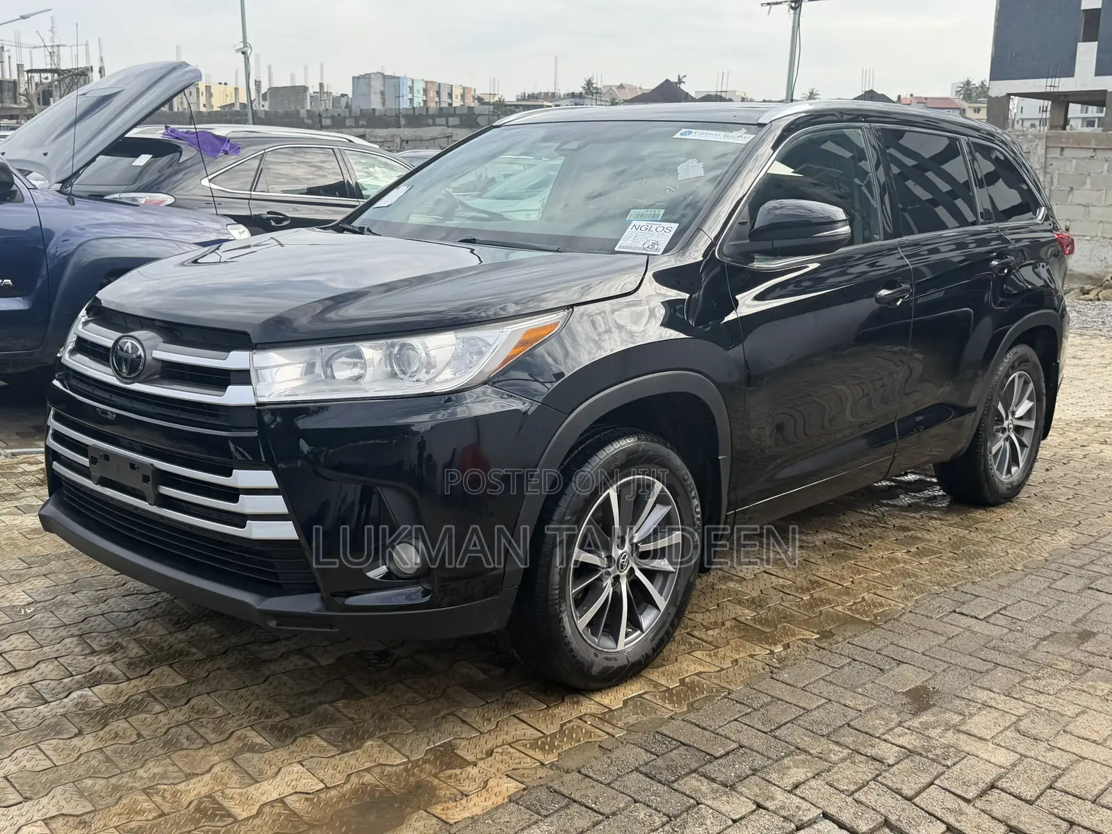 Toyota Highlander XLE 2019 Black