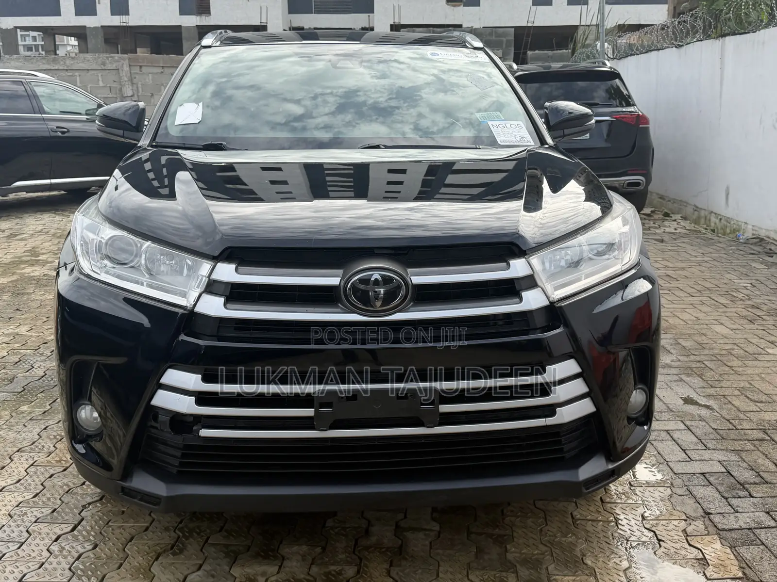 Toyota Highlander XLE 2019 Black