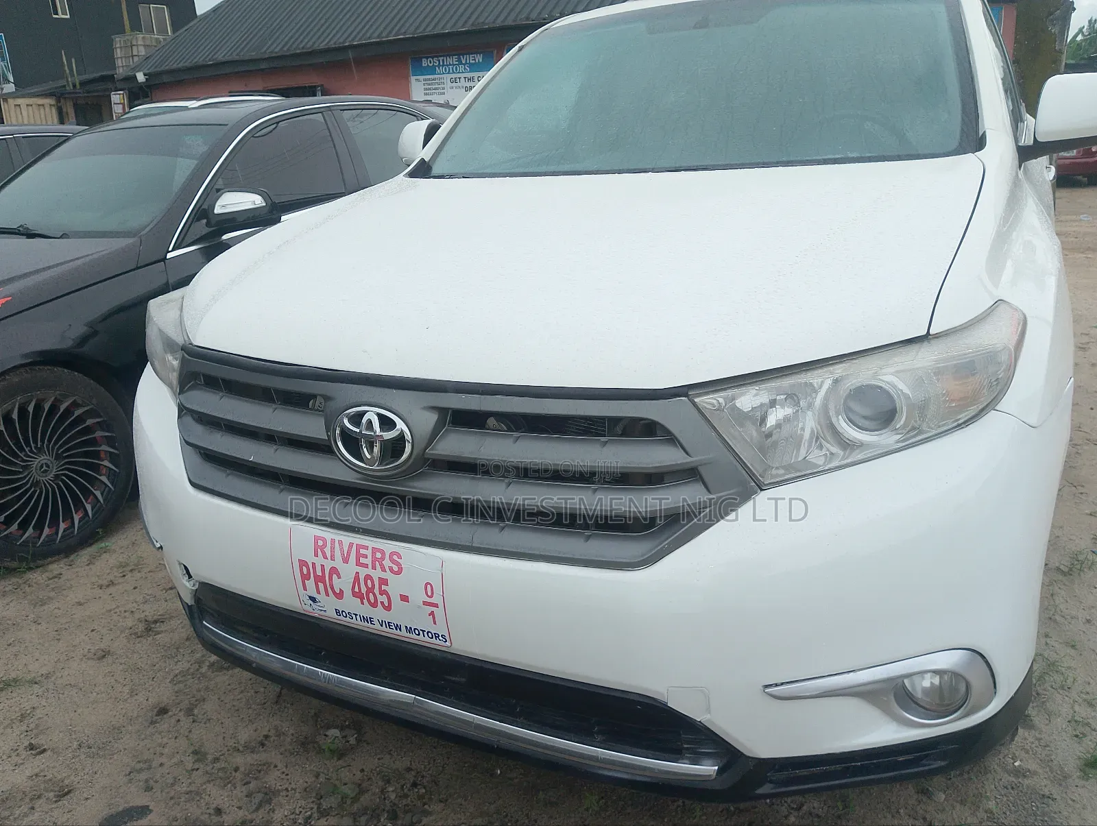 Toyota Highlander 3.5L 4WD 2013 White