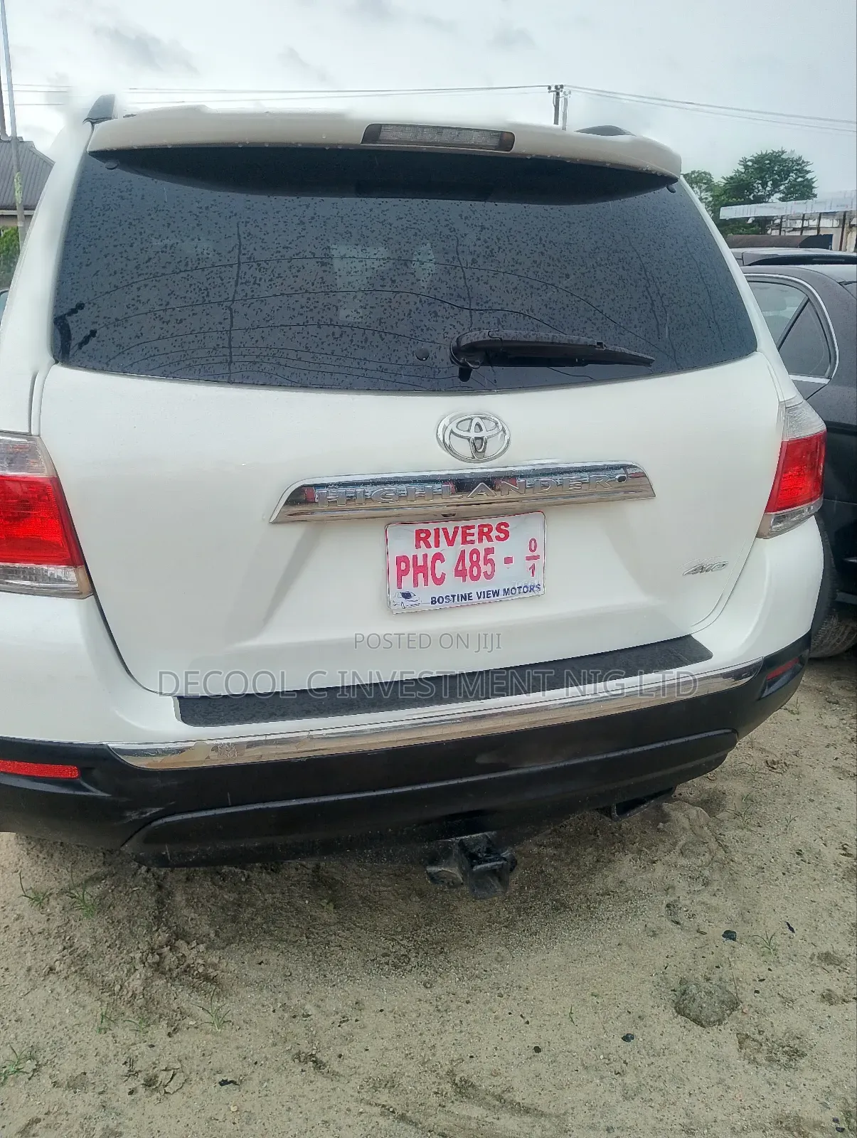 Toyota Highlander 3.5L 4WD 2013 White