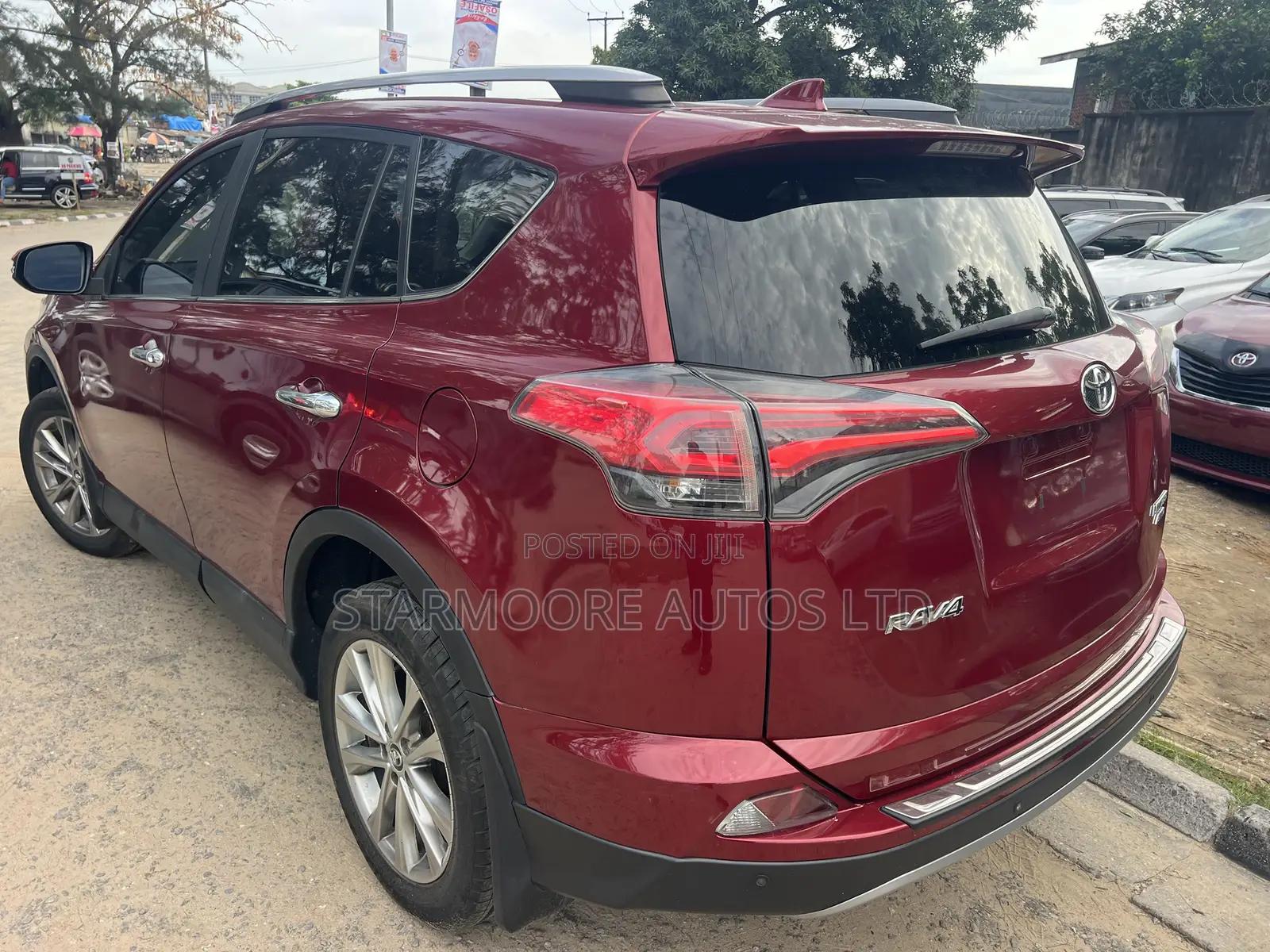 Toyota RAV4 Limited 4dr SUV AWD (2.5L 4cyl 6A) 2018 Red
