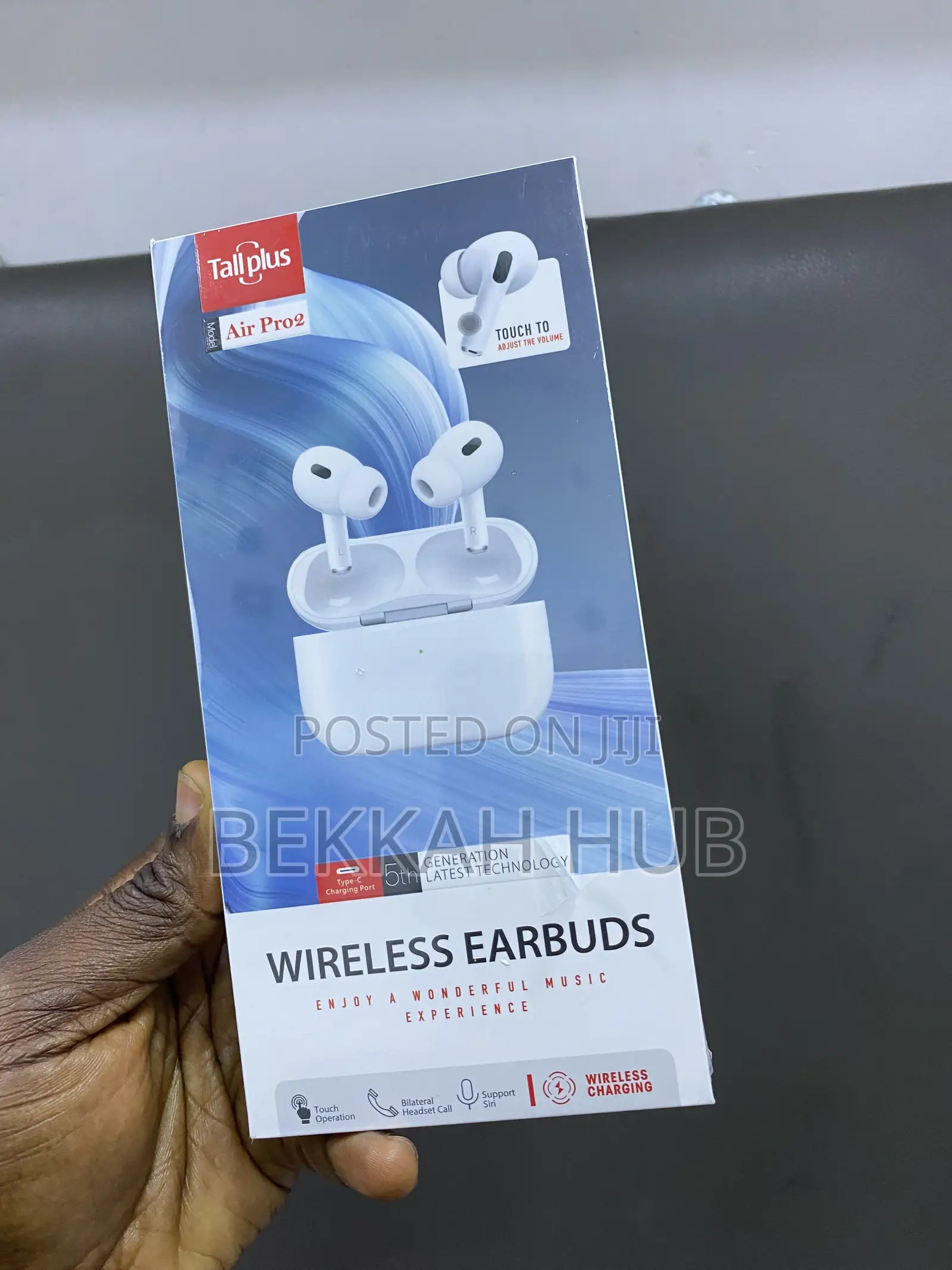 Tall Plus Air Pro 2 Tallplus Wireless Earbuds Support Siri