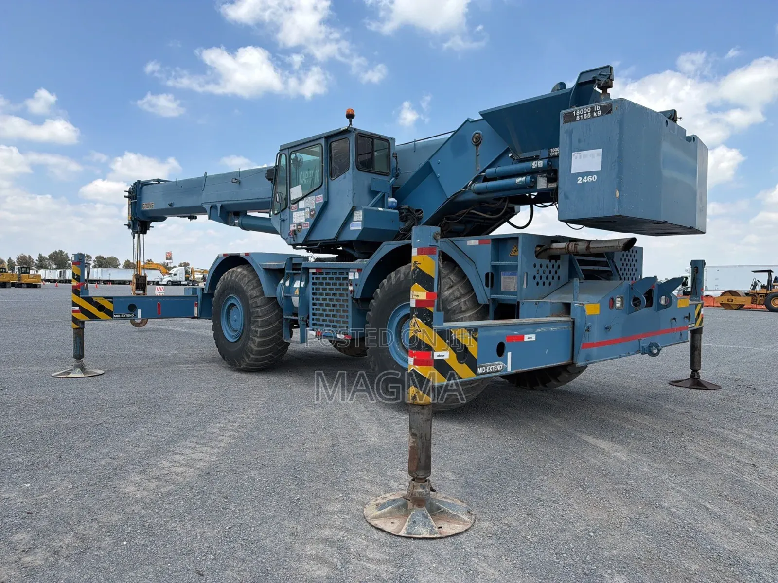 75T Grove 4x4 Rough Terrain Crane