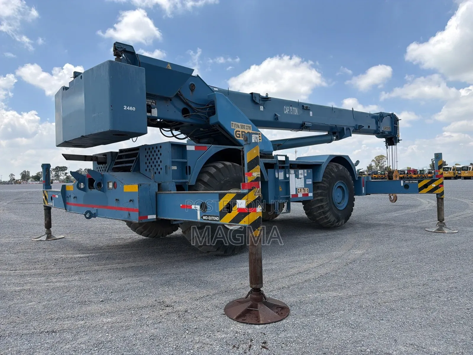 75T Grove 4x4 Rough Terrain Crane
