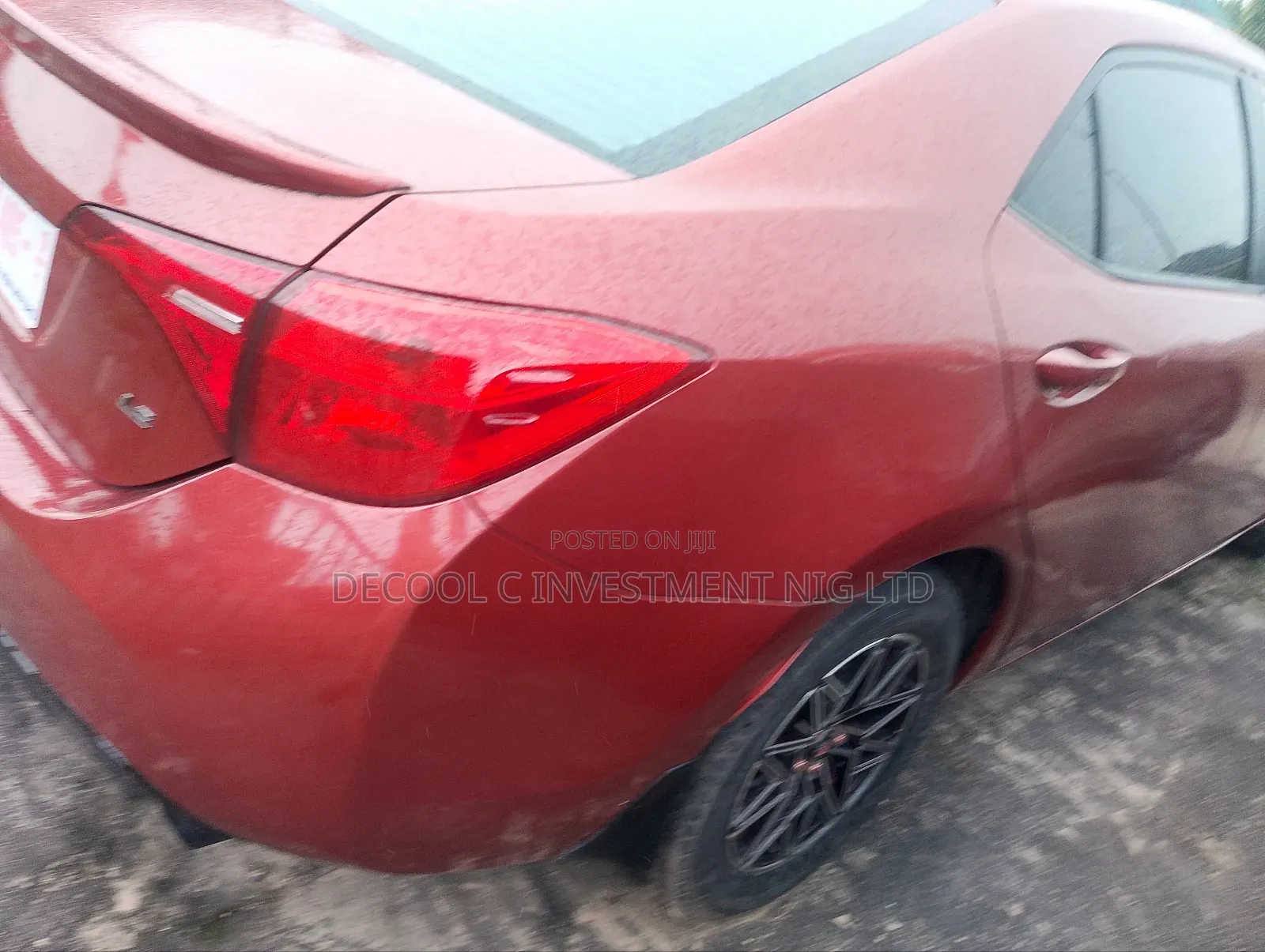 Toyota Corolla L 4dr Sedan (1.8L 4cyl 6M) 2014 Red