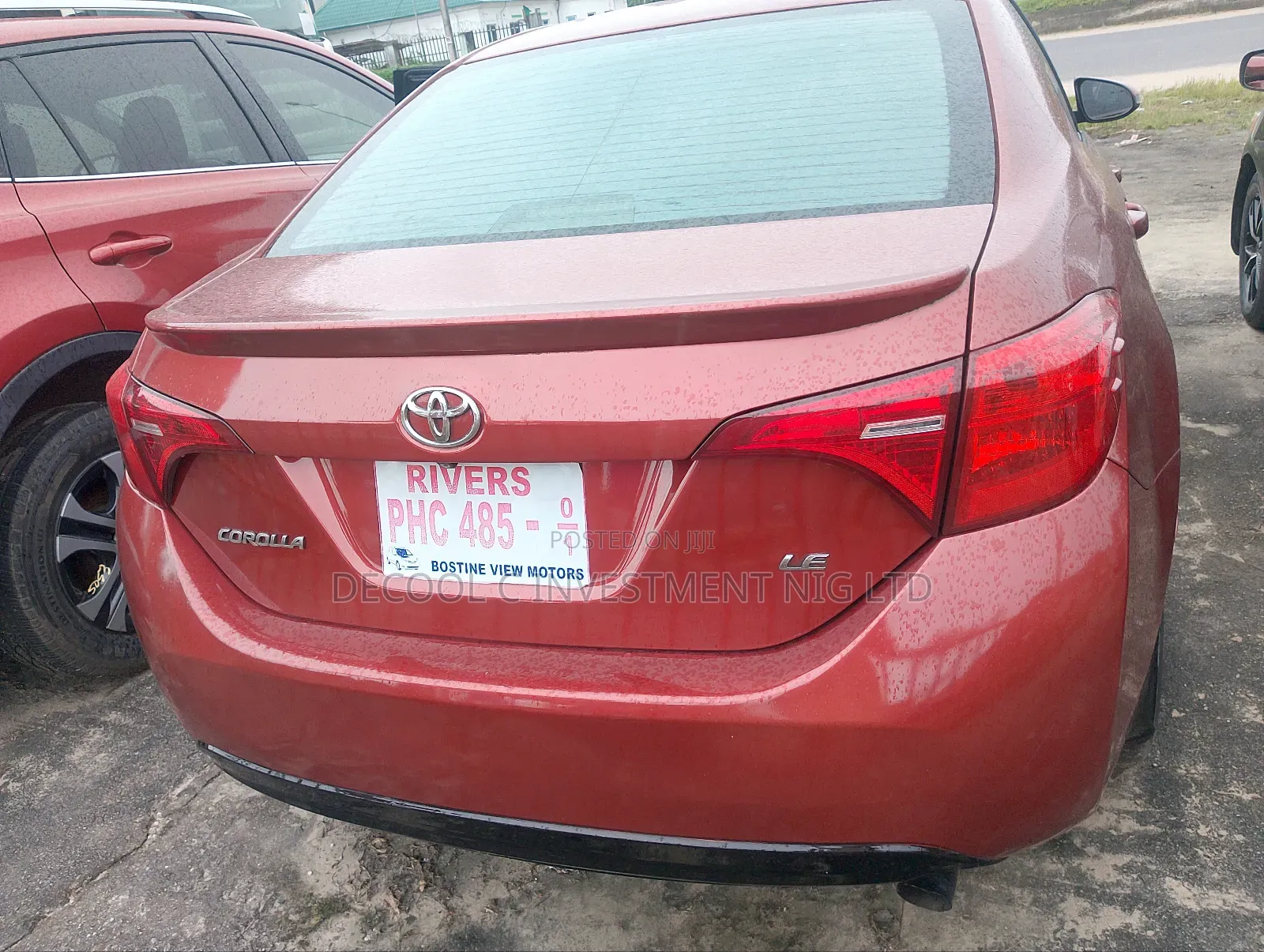 Toyota Corolla L 4dr Sedan (1.8L 4cyl 6M) 2014 Red
