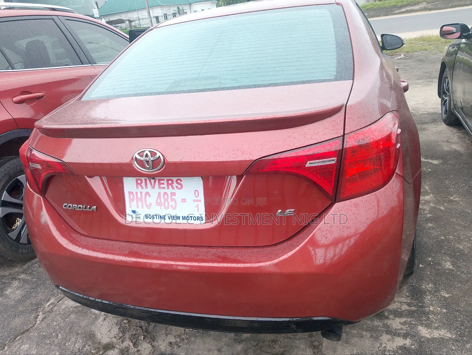 Toyota Corolla L 4dr Sedan (1.8L 4cyl 6M) 2014 Red