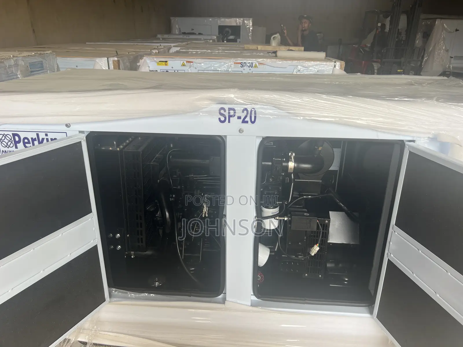 Brand New 20kva Perkins Soundproof Generator 💯 Copper