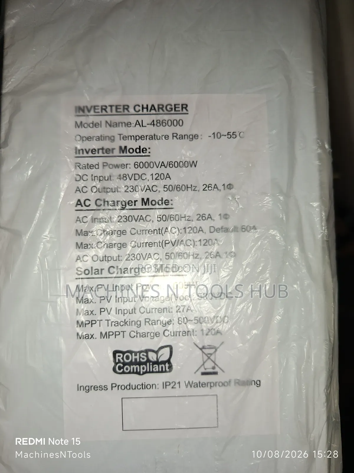 8kVA GICL Power All-in-One Hybrid Inverter