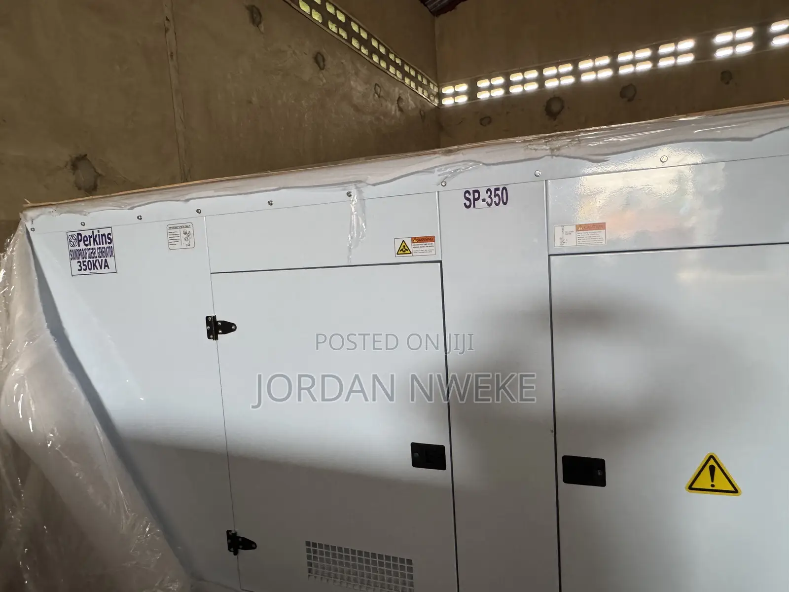 %350kva% Perkins With 100% Copper Coil 2 Years Warranty