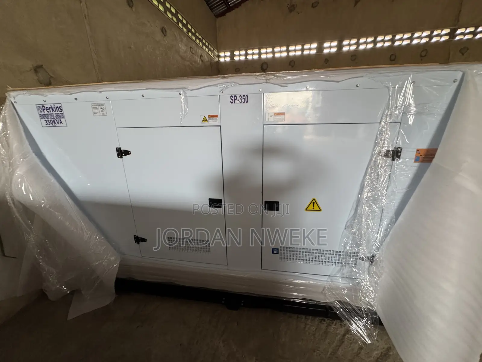 %350kva% Perkins With 100% Copper Coil 2 Years Warranty