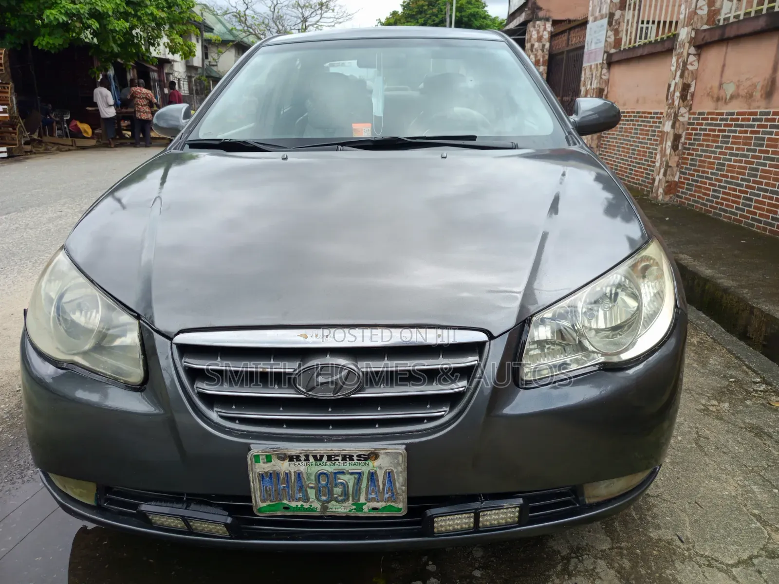 Hyundai Elantra 2008 Gray
