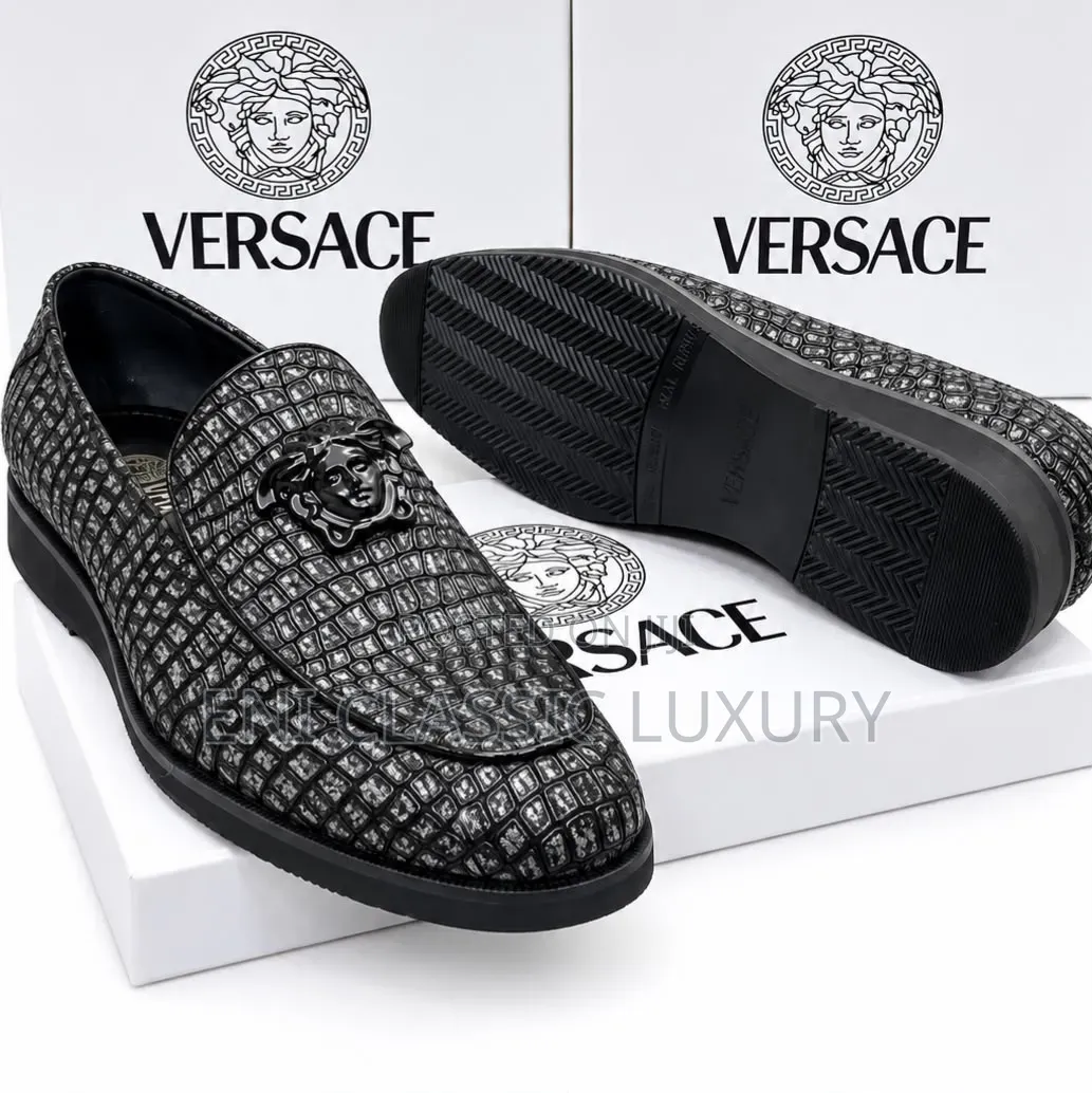 Versace Native Shoes Best Quality Well Branded Package