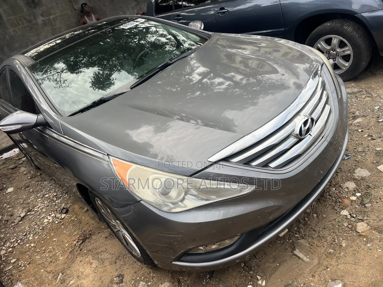 Hyundai Sonata Limited 4dr Sedan (2.4L 4cyl 6A) 2014 Gray