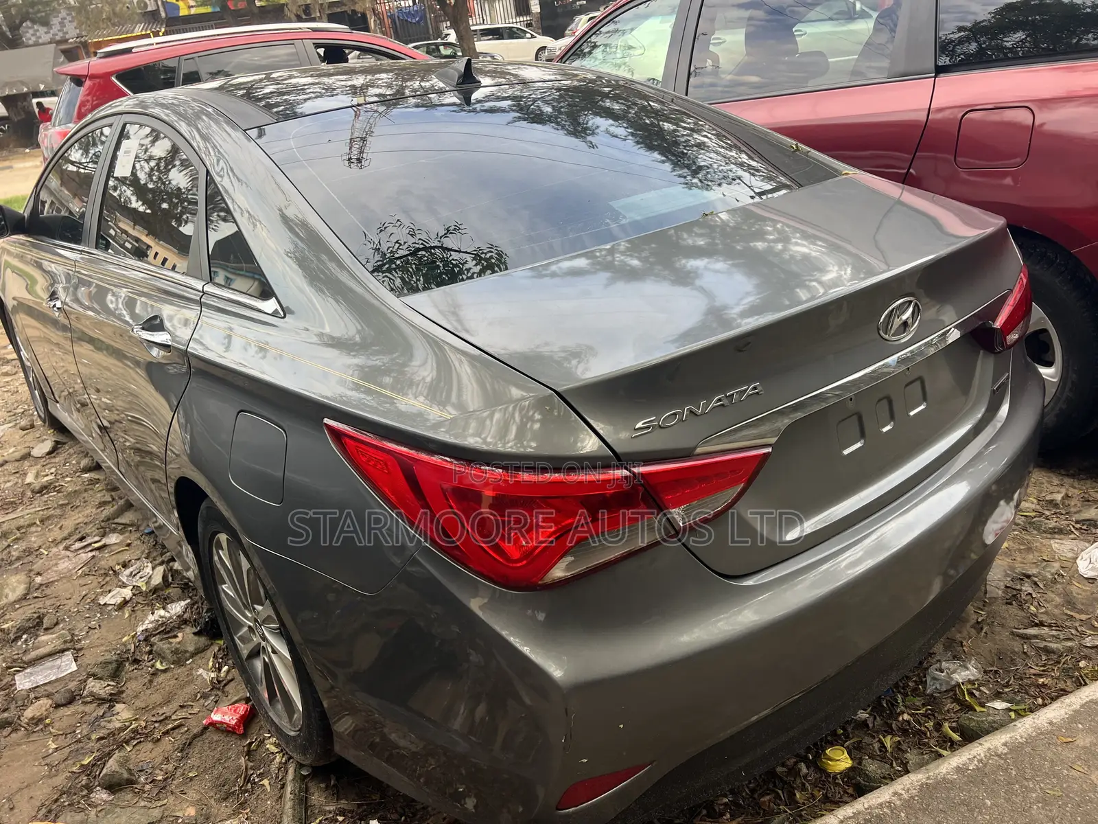 Hyundai Sonata Limited 4dr Sedan (2.4L 4cyl 6A) 2014 Gray