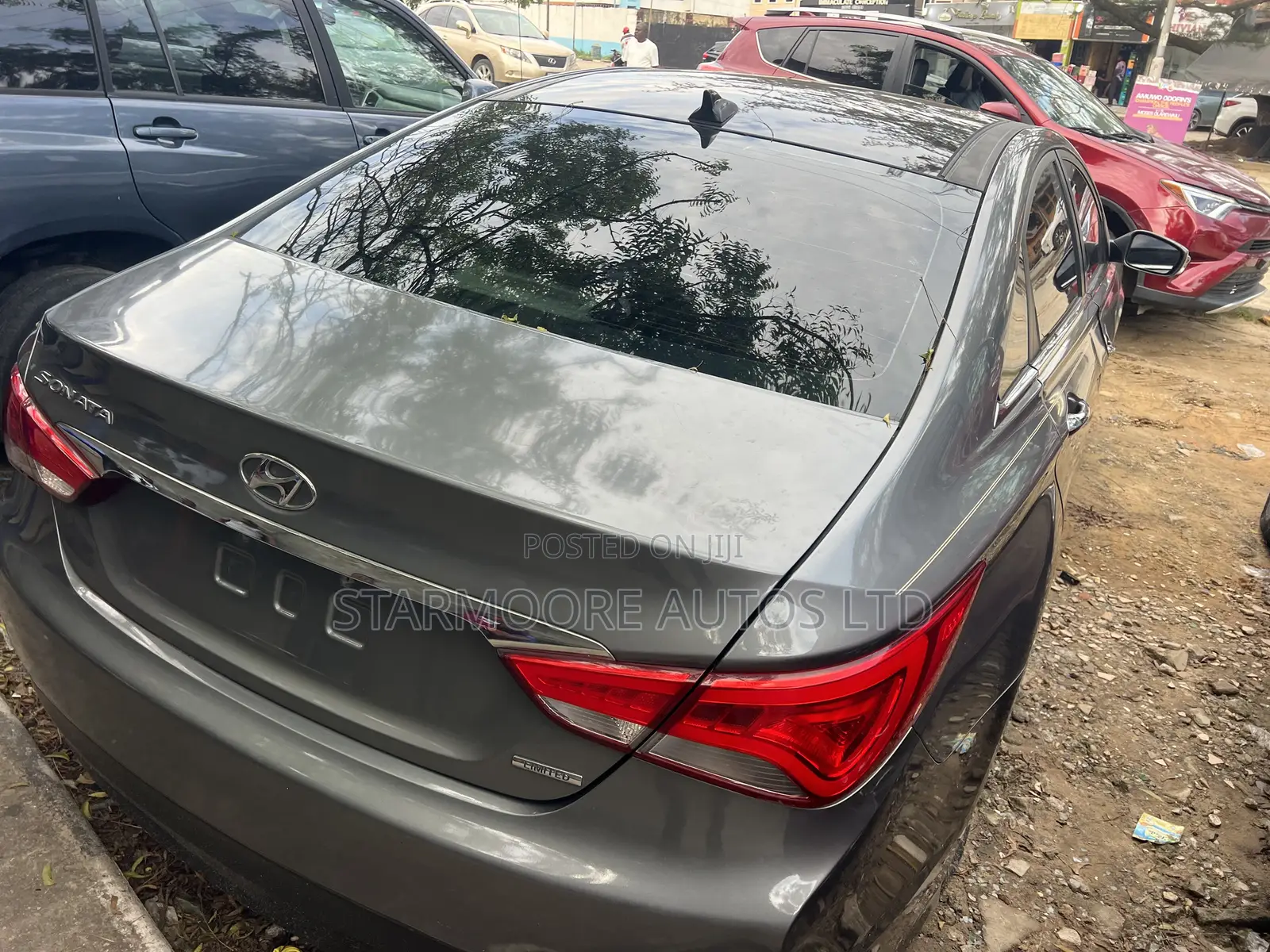 Hyundai Sonata Limited 4dr Sedan (2.4L 4cyl 6A) 2014 Gray