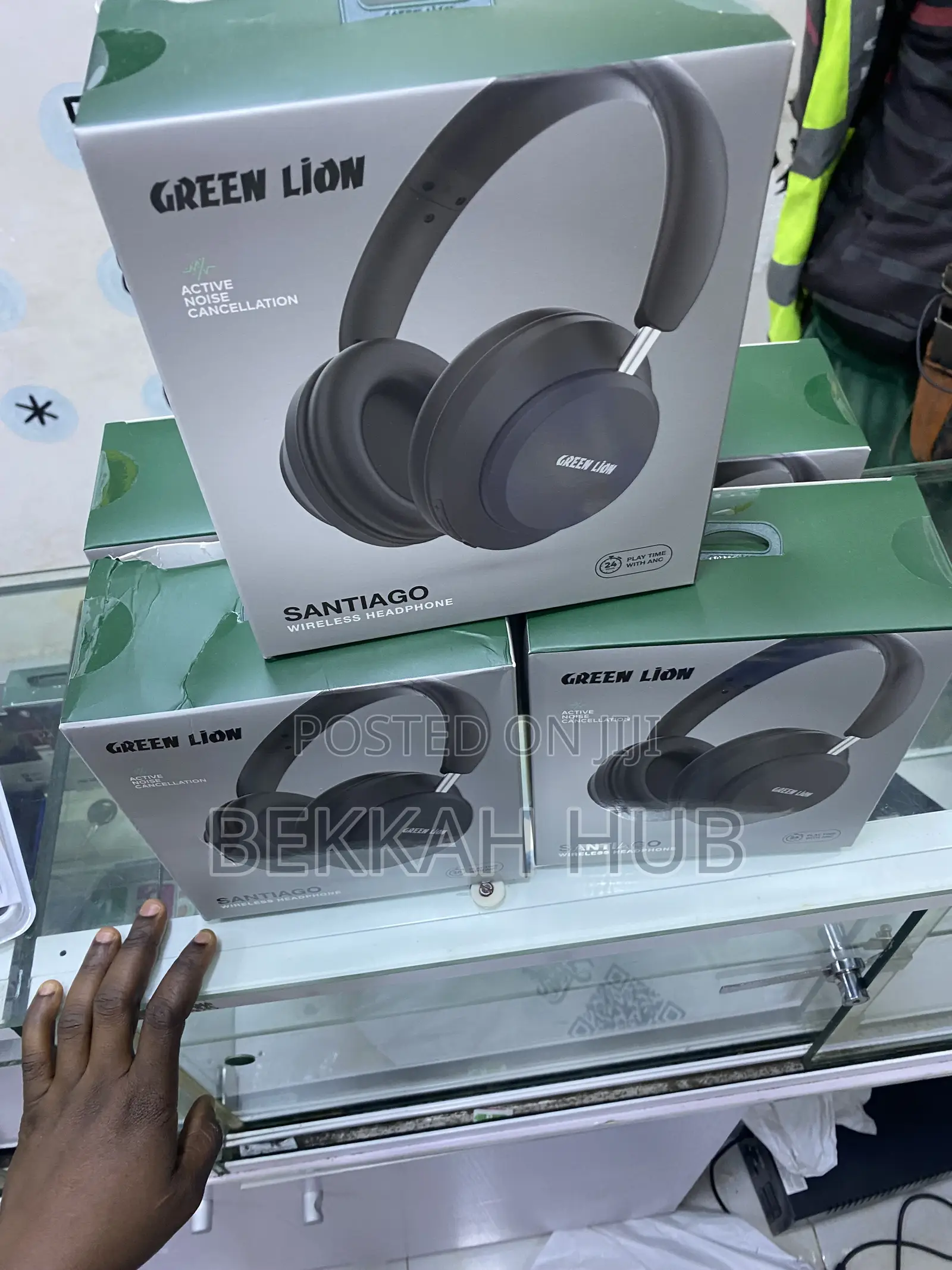 Green Lion Santiago Active Noise Cancellation Headset