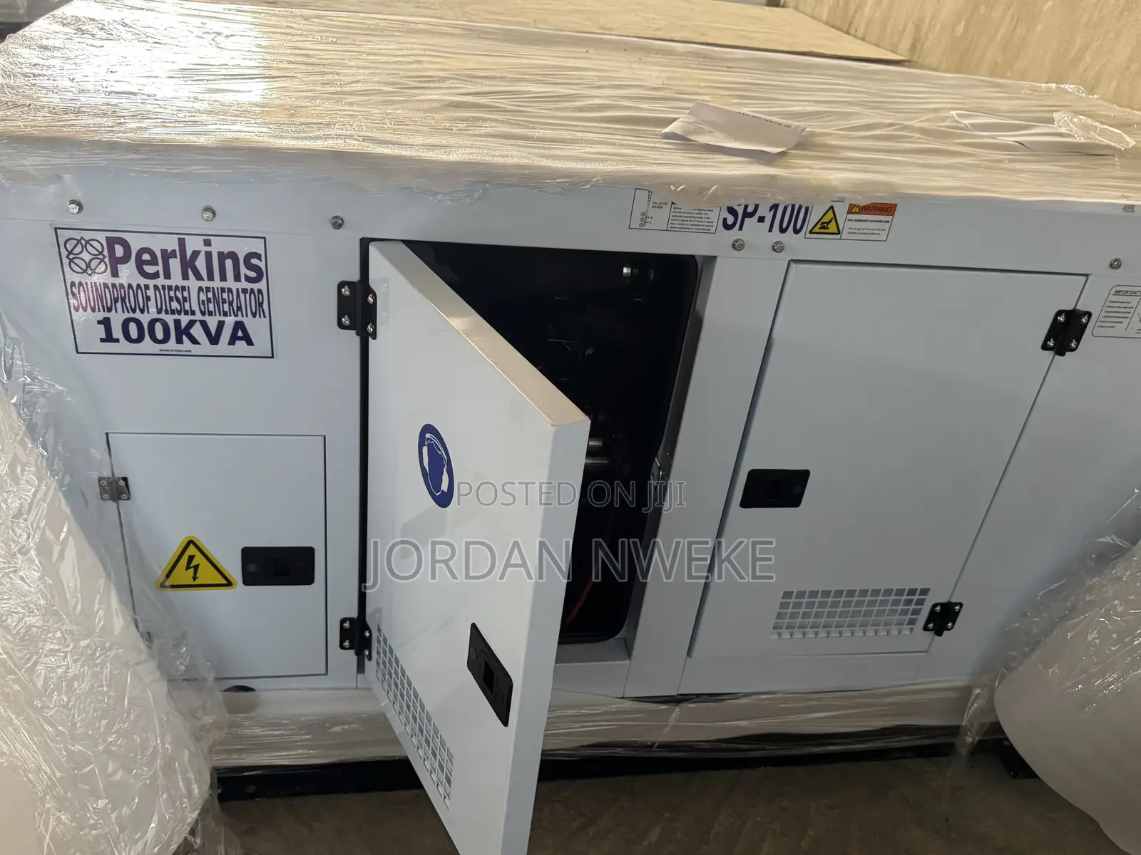 [100kva] Perkins Soundproof Diesel Generator Stamford Alternator