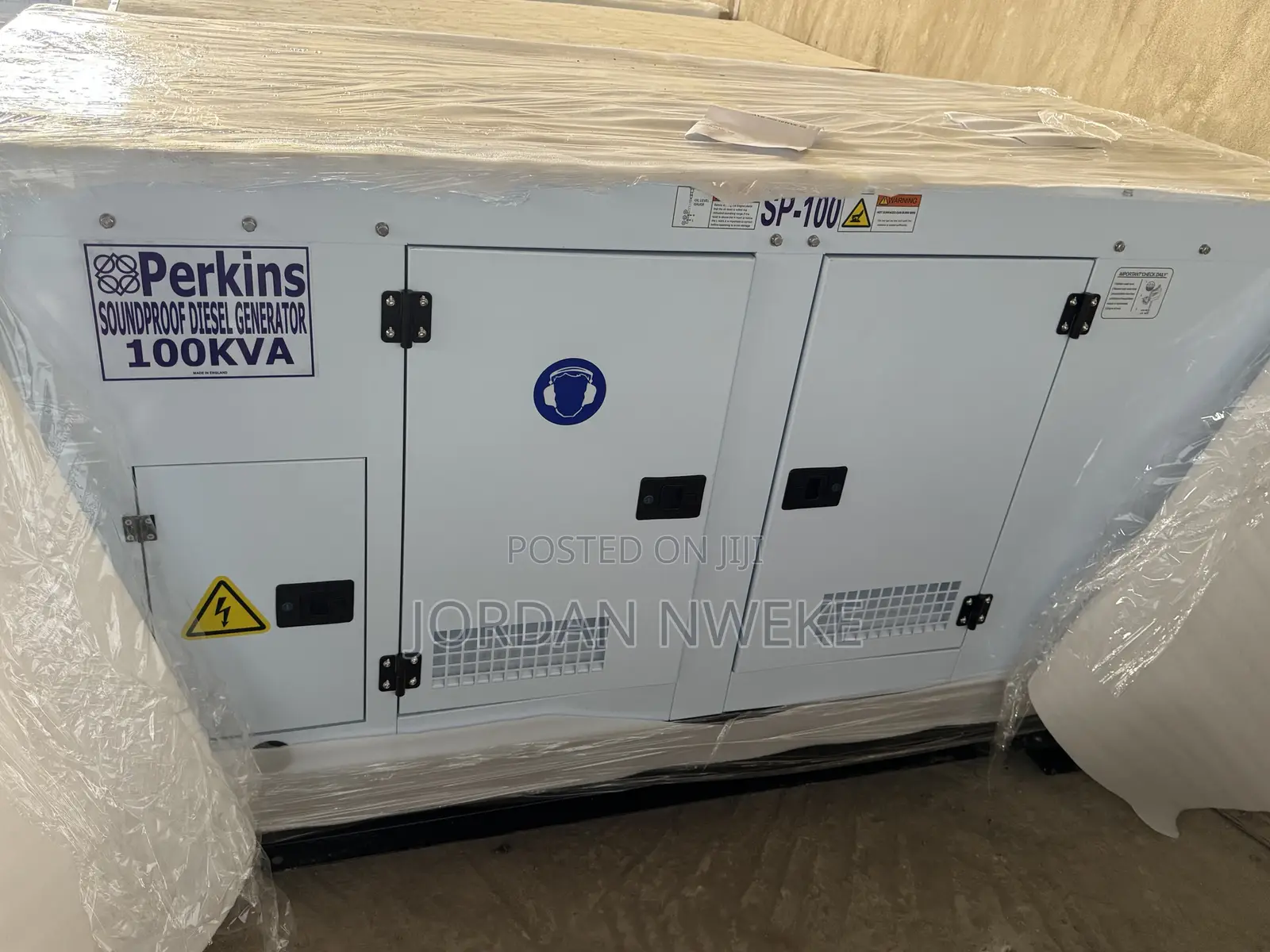 [100kva] Perkins Soundproof Diesel Generator Stamford Alternator