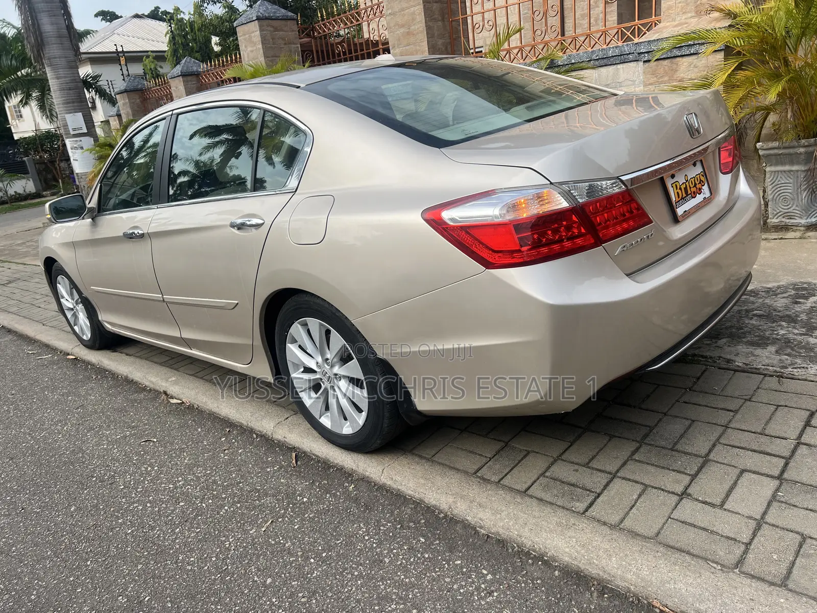 Honda Accord EX-L 4dr Sedan w/Navigation (2.4L 4cyl CVT) 2014 Gold