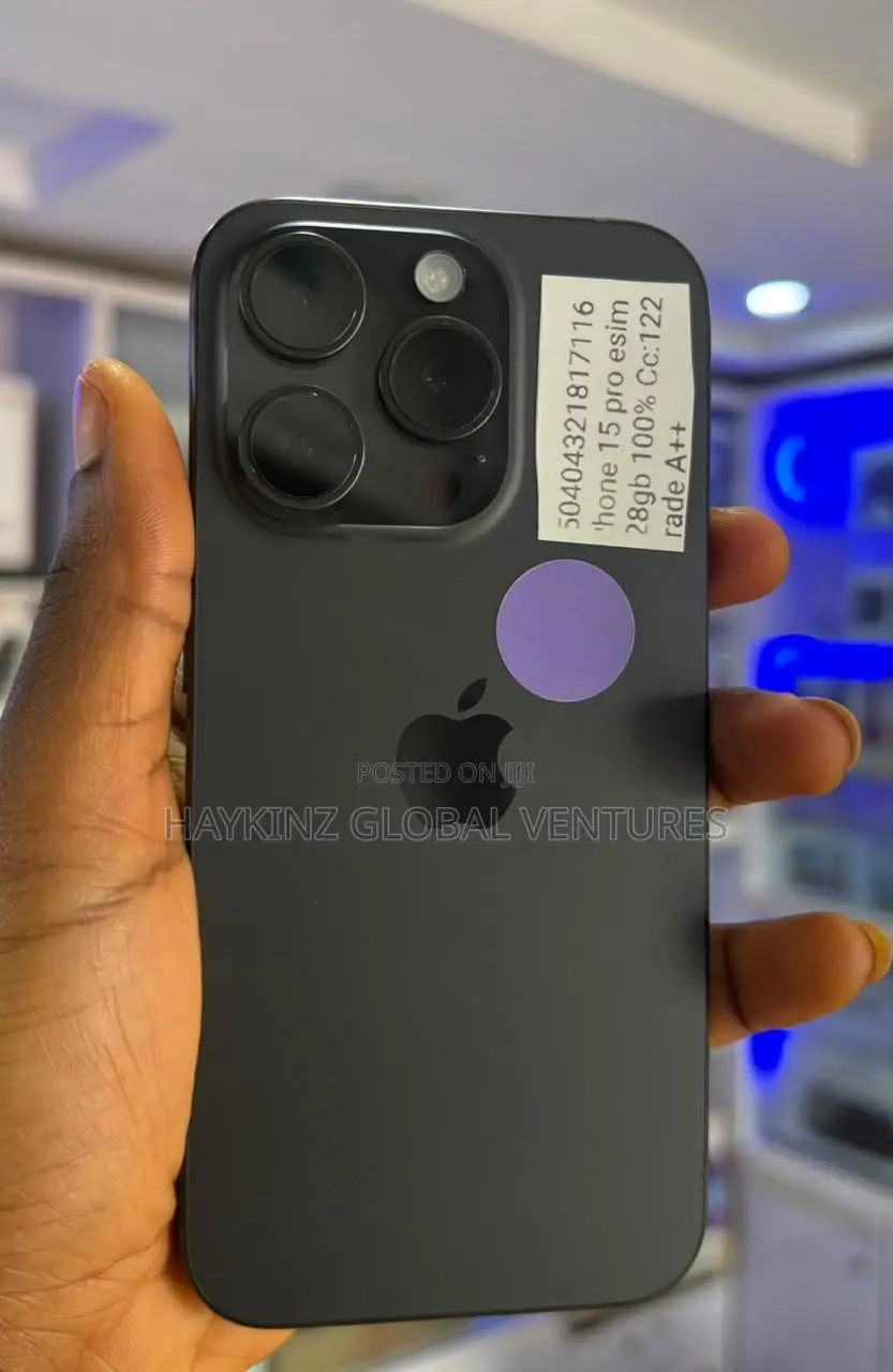 Apple iPhone 15 Pro 128 GB Black