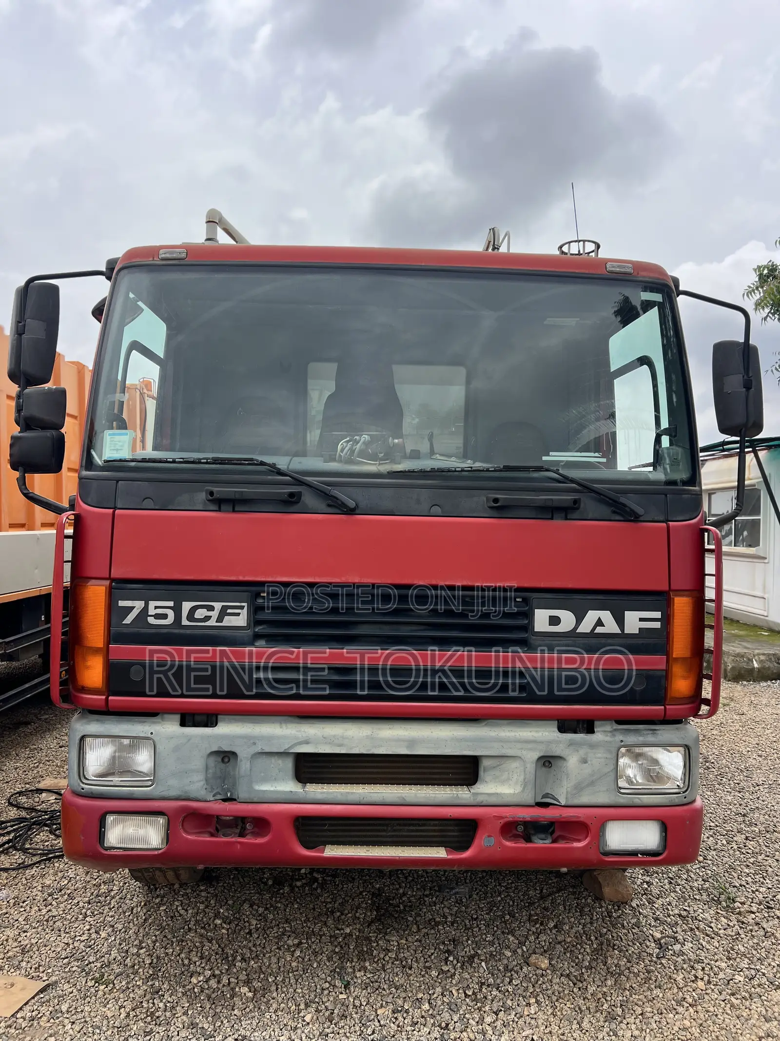 Foreign Use 2014 Daf Dusbin Truck