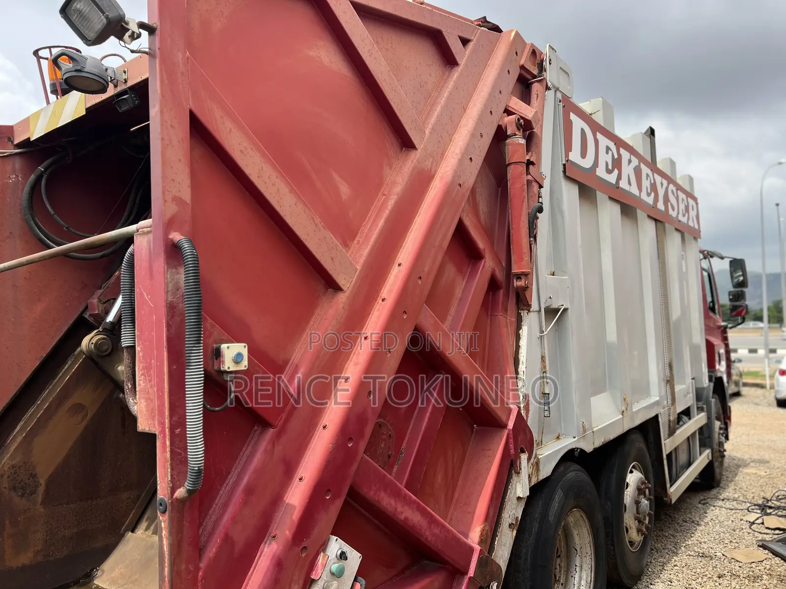 Foreign Use 2014 Daf Dusbin Truck