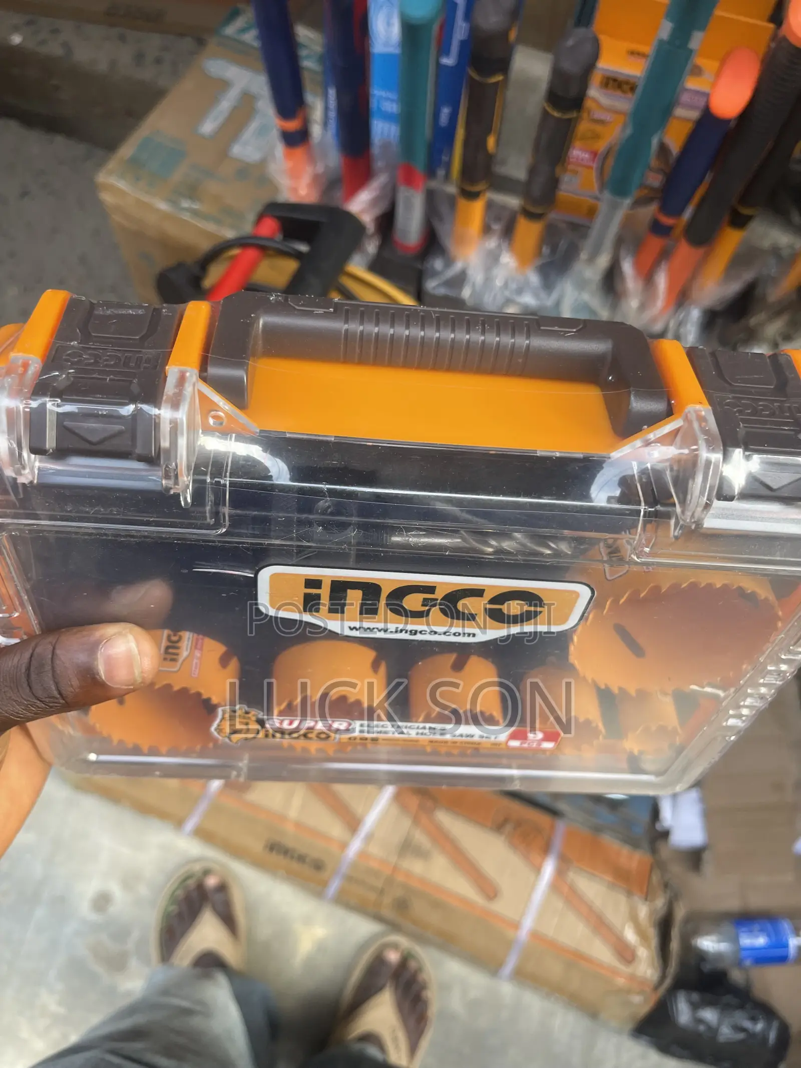 9 PCS Ingco Bi Hole Saw Cutter