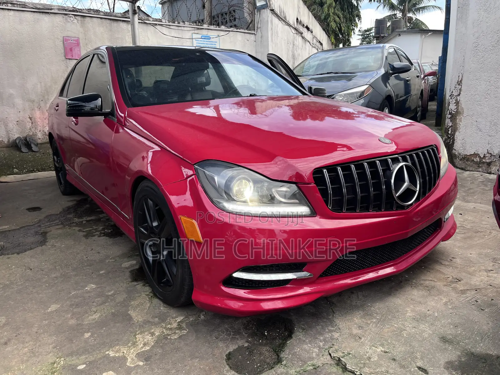 Mercedes-Benz C300 Sport Sedan AWD (3.0L 6cyl 7A) 2009 Red