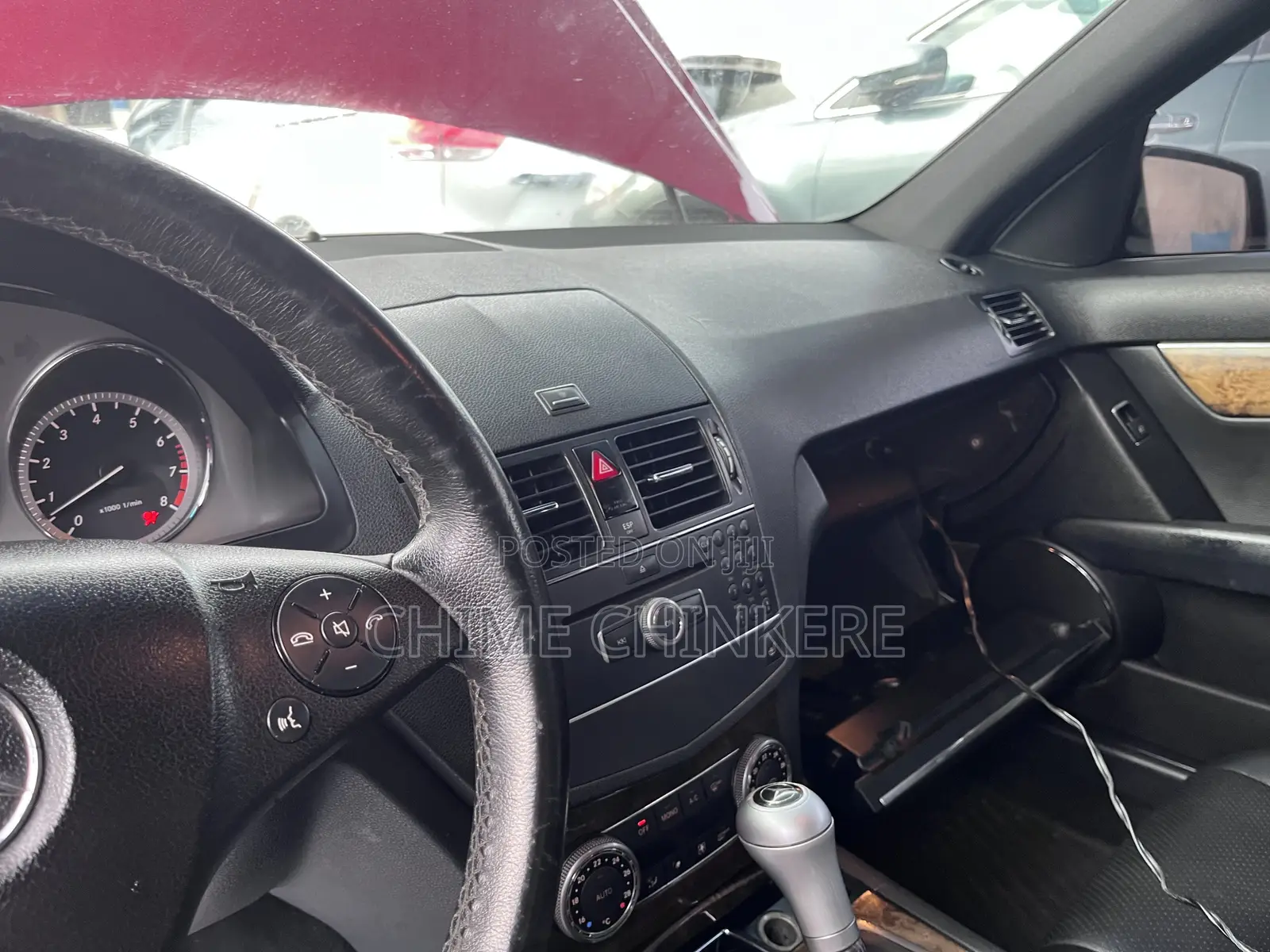 Mercedes-Benz C300 Sport Sedan AWD (3.0L 6cyl 7A) 2009 Red