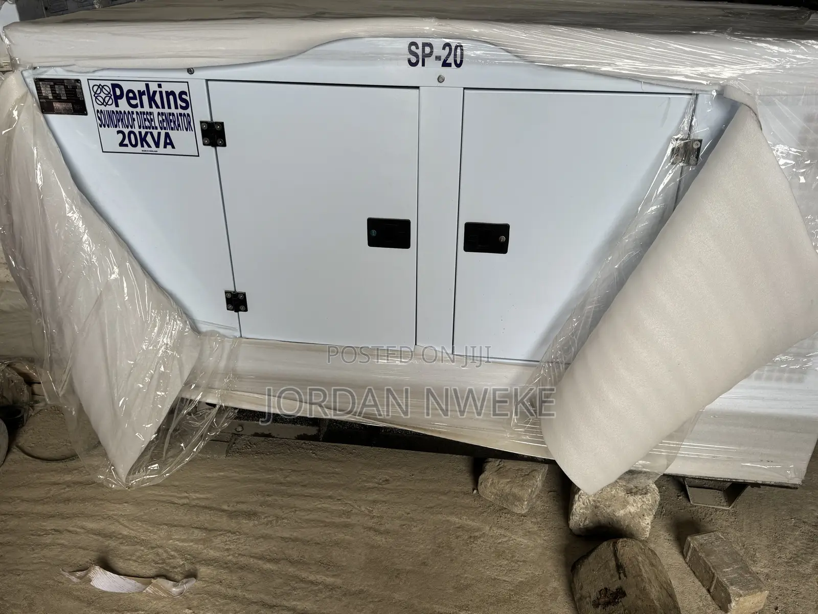 Sp Perkins 20kva] Soundproof Diesel Generator With Stamford Alternator