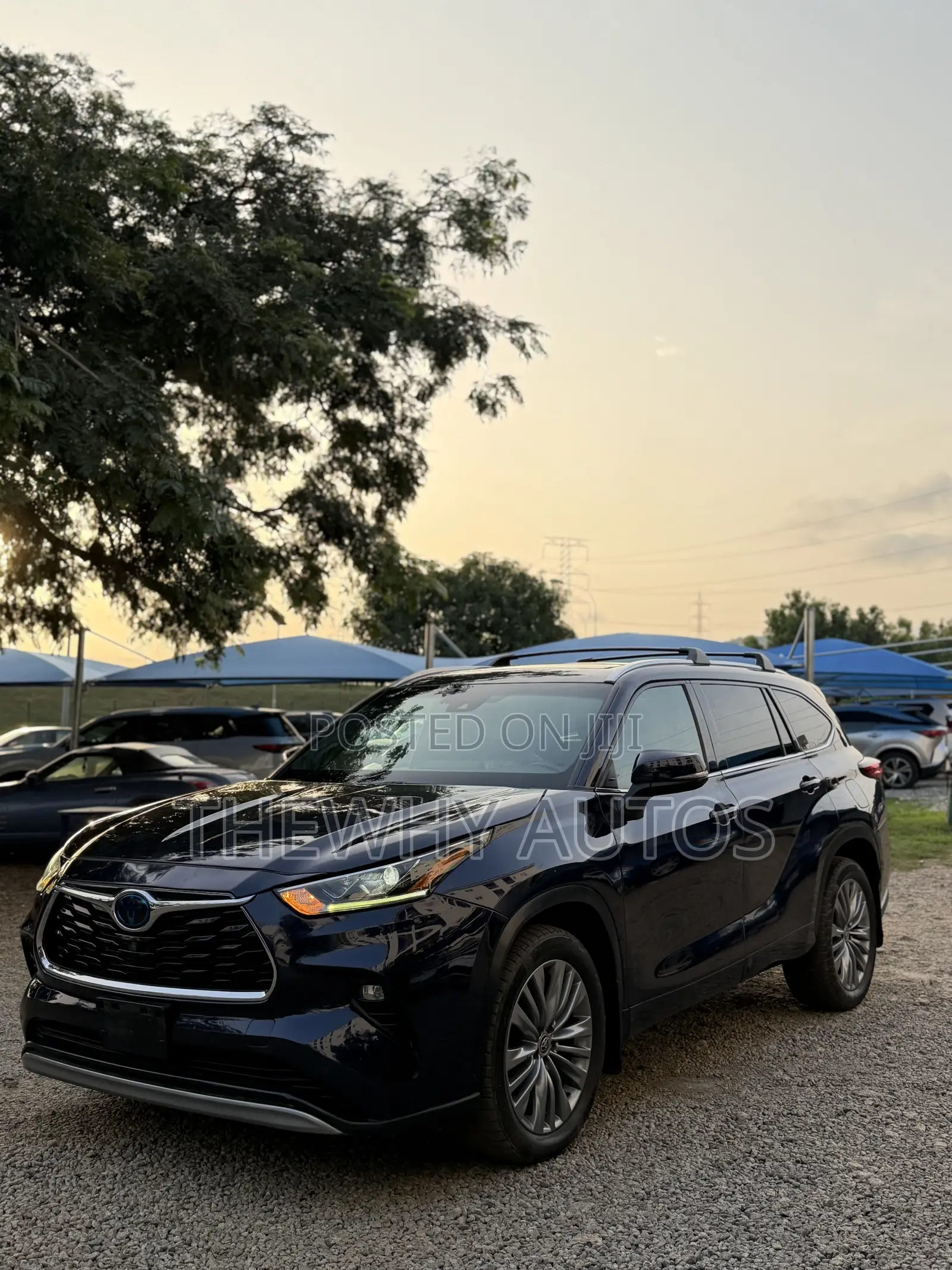 Toyota Highlander Platinum FWD 2023 Blue