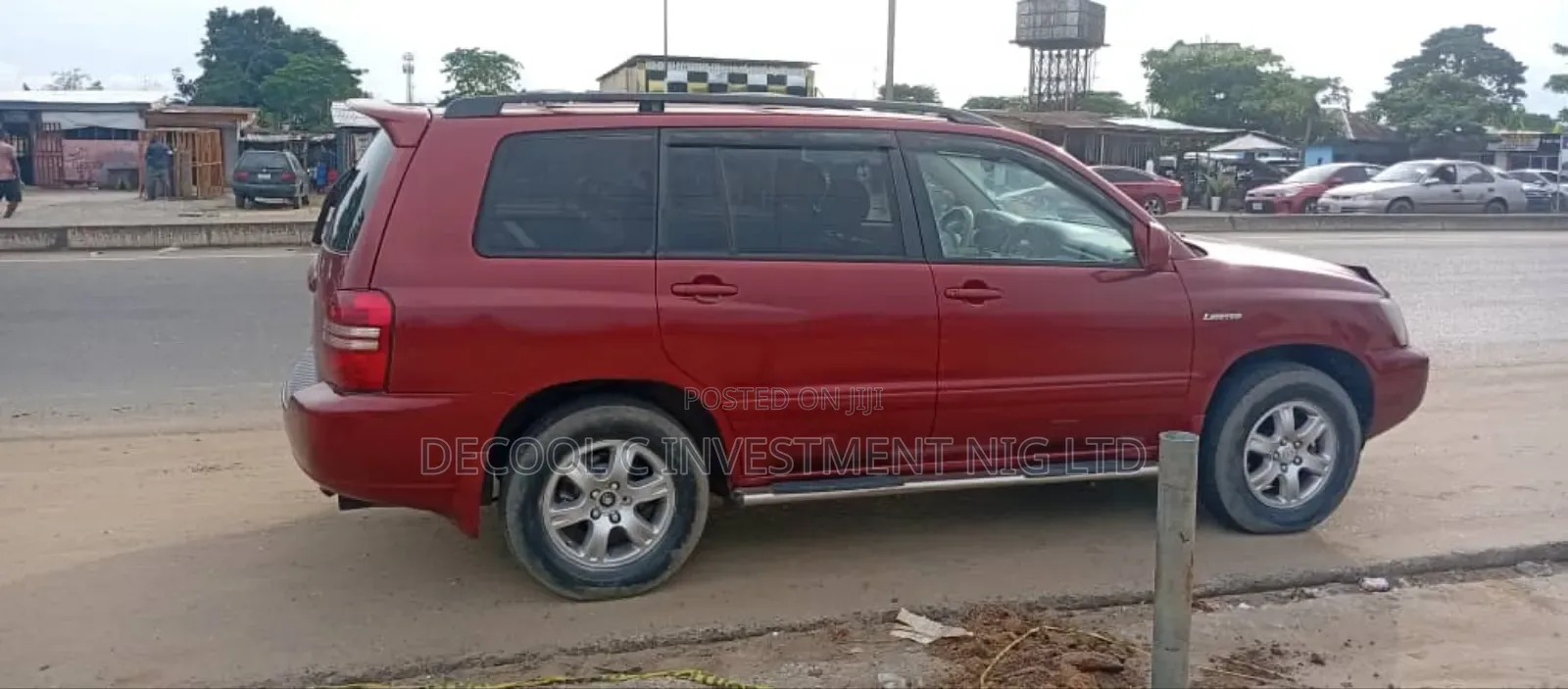 Toyota Highlander Limited V6 FWD 2004 Red