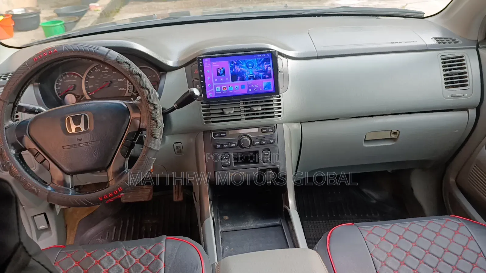Honda Pilot EX-L 4x4 (3.5L 6cyl 5A) 2004 Gray