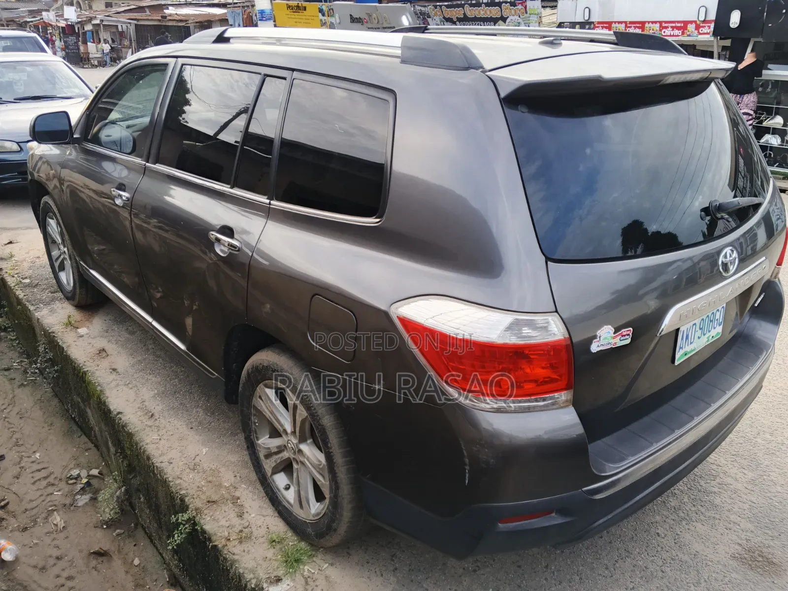 Toyota Highlander 2013 Gray