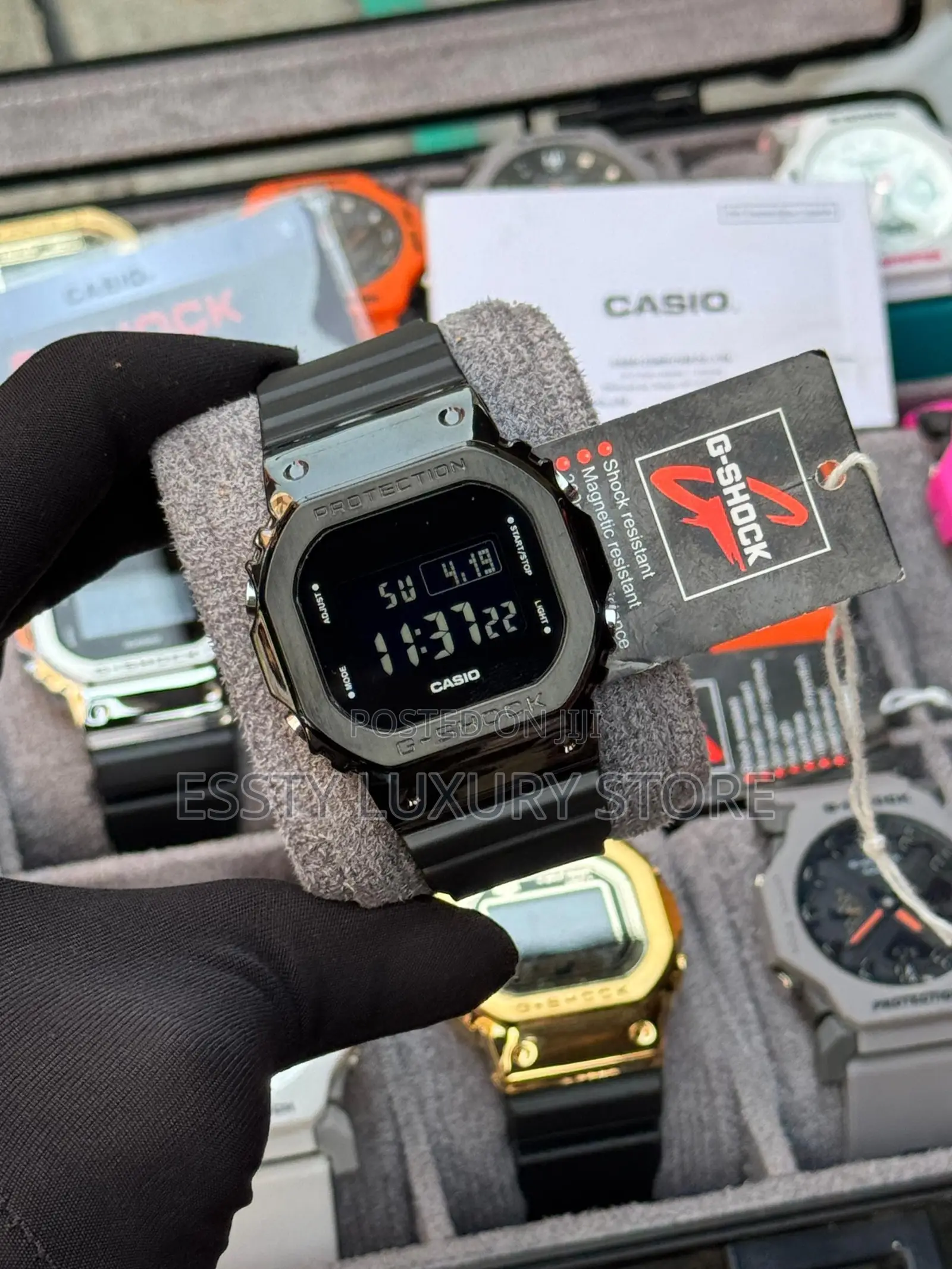HIGH Quality Casio G-Shock Digital Metal Head,Rubber Strap WRIST-WATCH