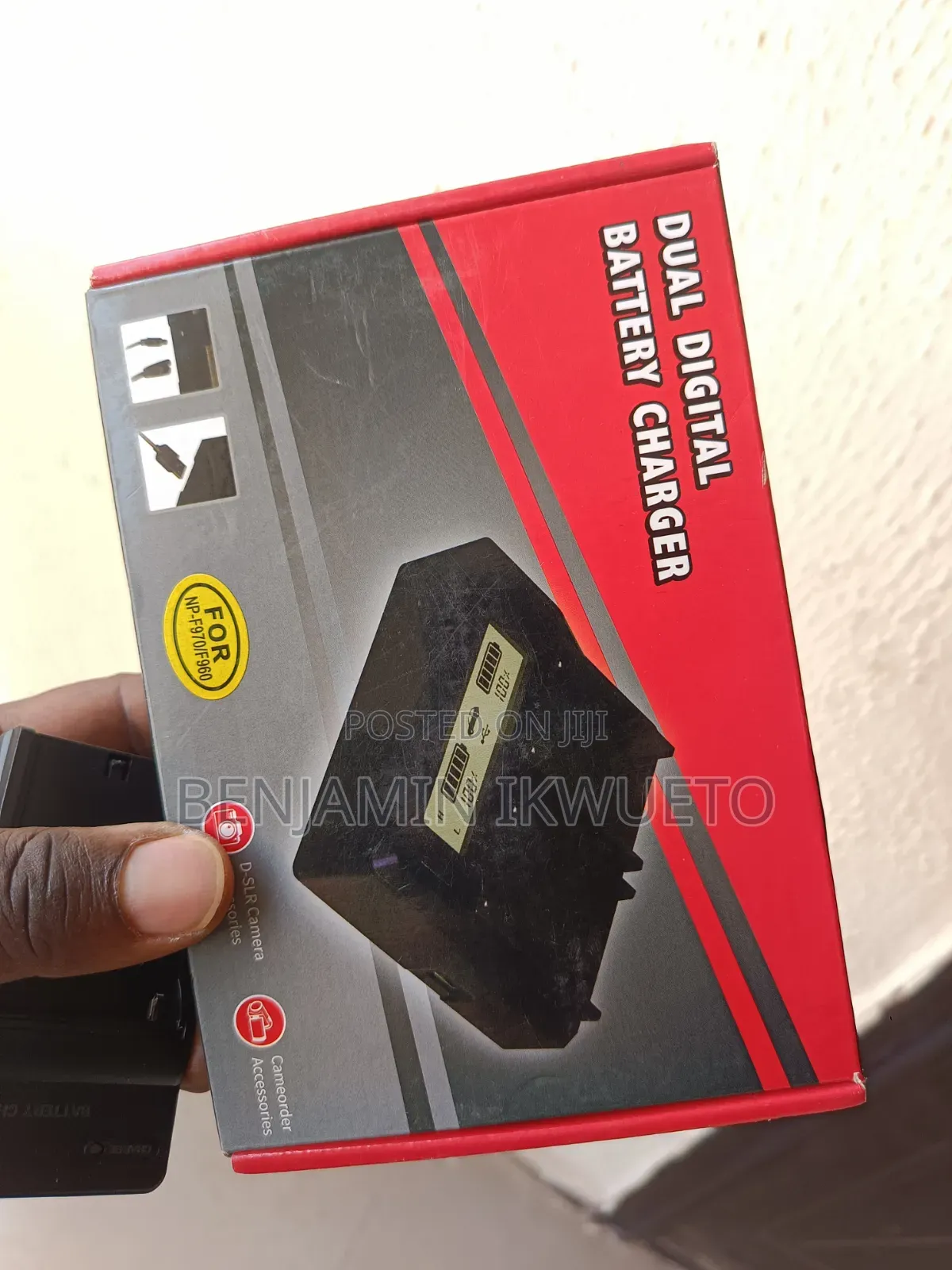 Dual Digital Camera Battery Chargee