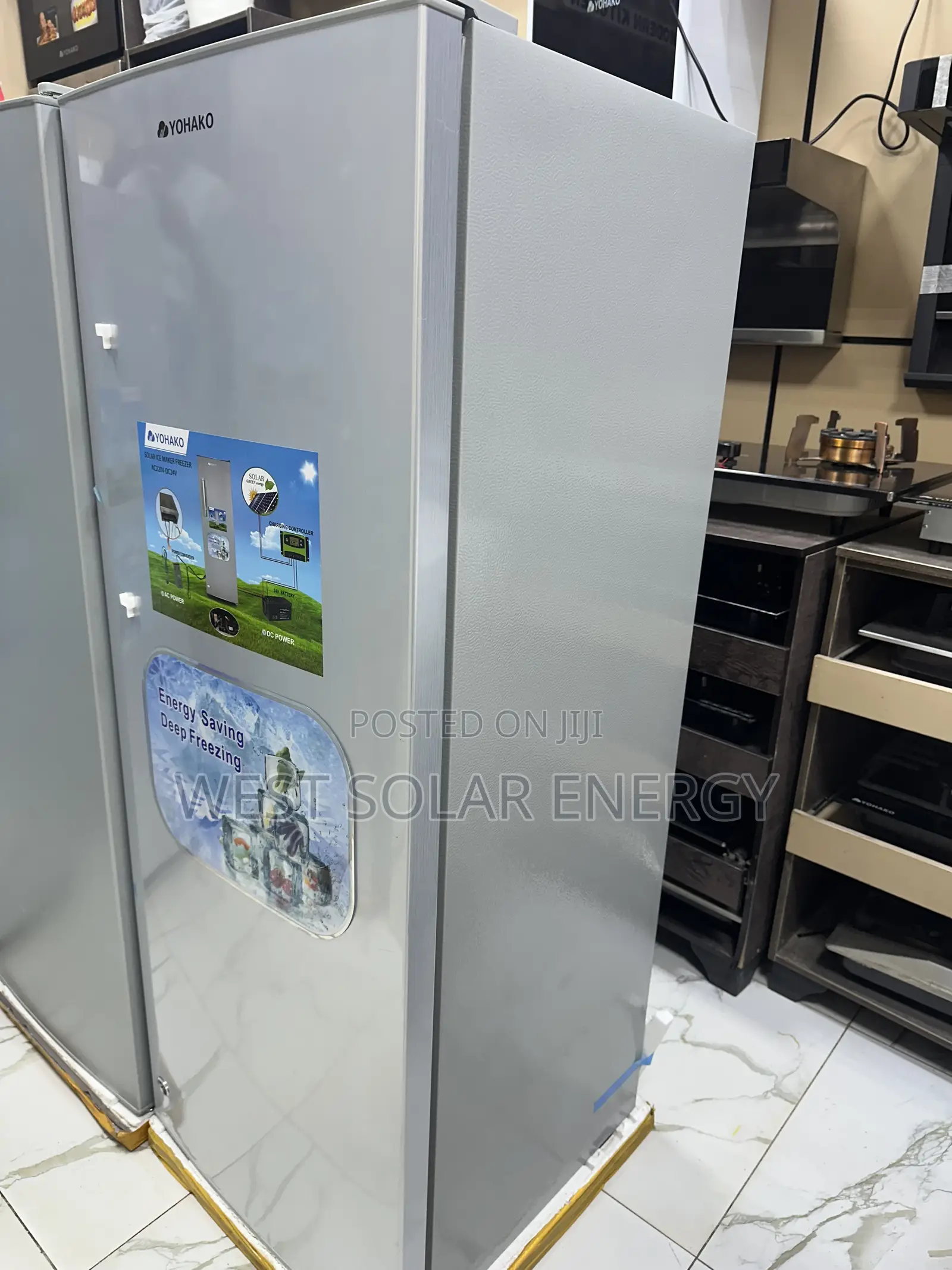 198L Upright Yohako Ice Maker Freezer