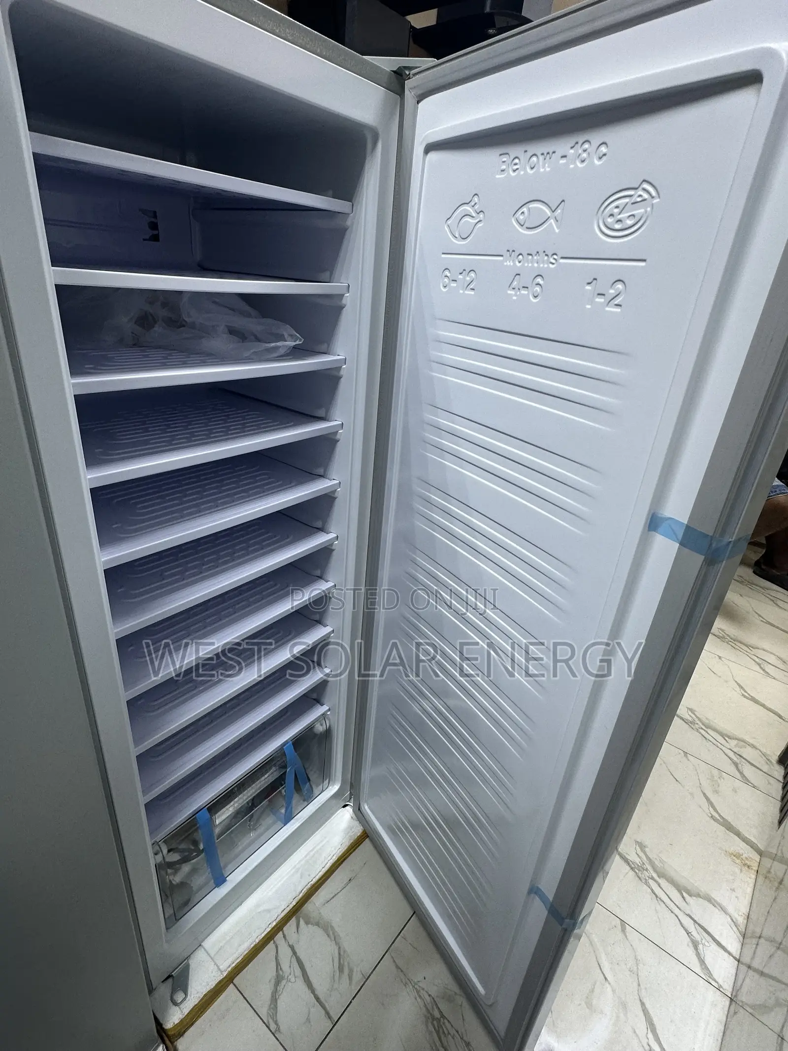 198L Upright Yohako Ice Maker Freezer