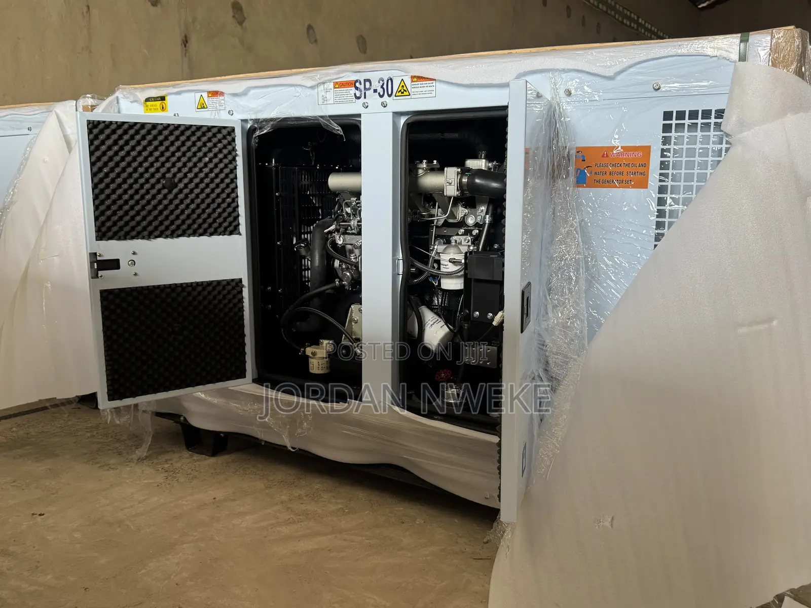 Stamford Alternator 30kva Perkins Diesel Soundproof Generator