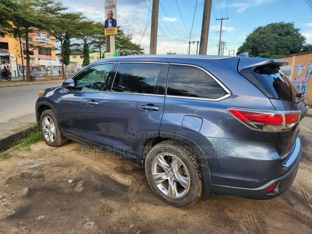 Toyota Highlander Limited Platinum 4dr SUV (3.5L 6cyl 6A) 2015 Blue