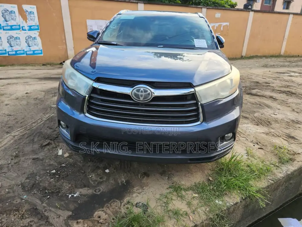 Toyota Highlander Limited Platinum 4dr SUV (3.5L 6cyl 6A) 2015 Blue