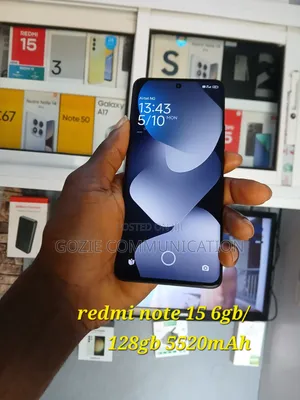 Xiaomi Redmi Note 15 128 GB Black