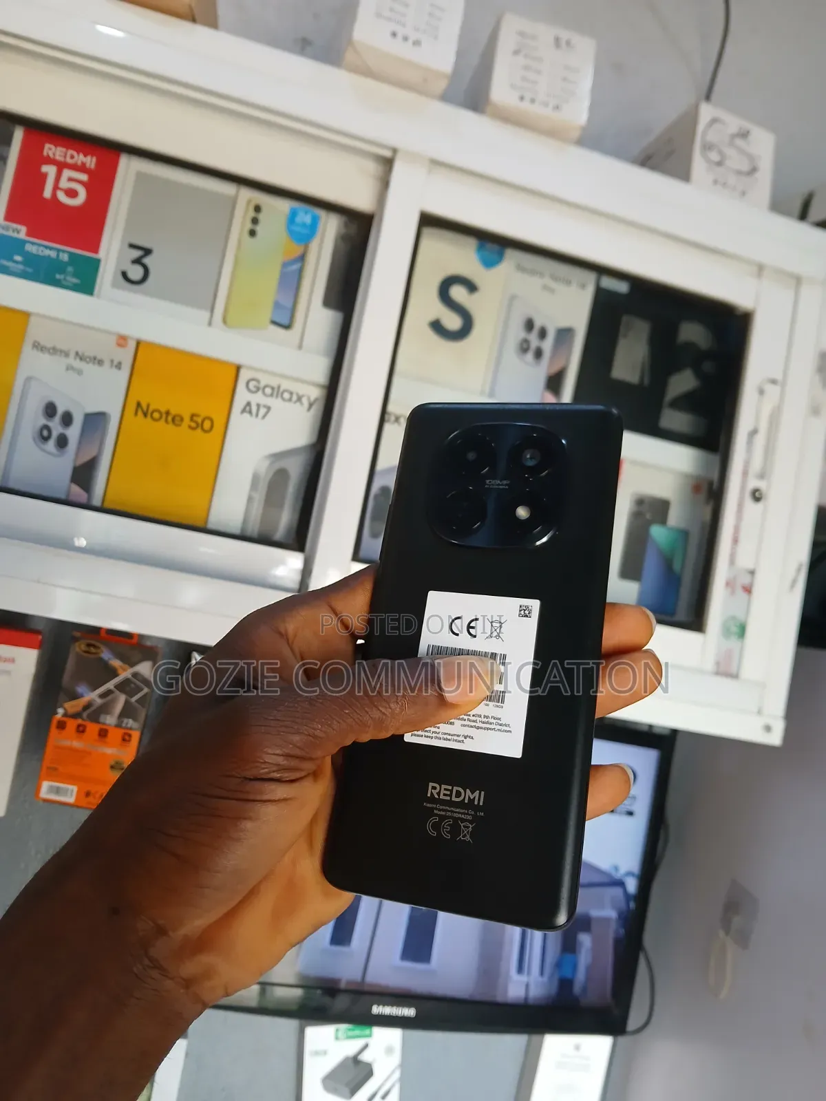 Xiaomi Redmi Note 15 128 GB Black