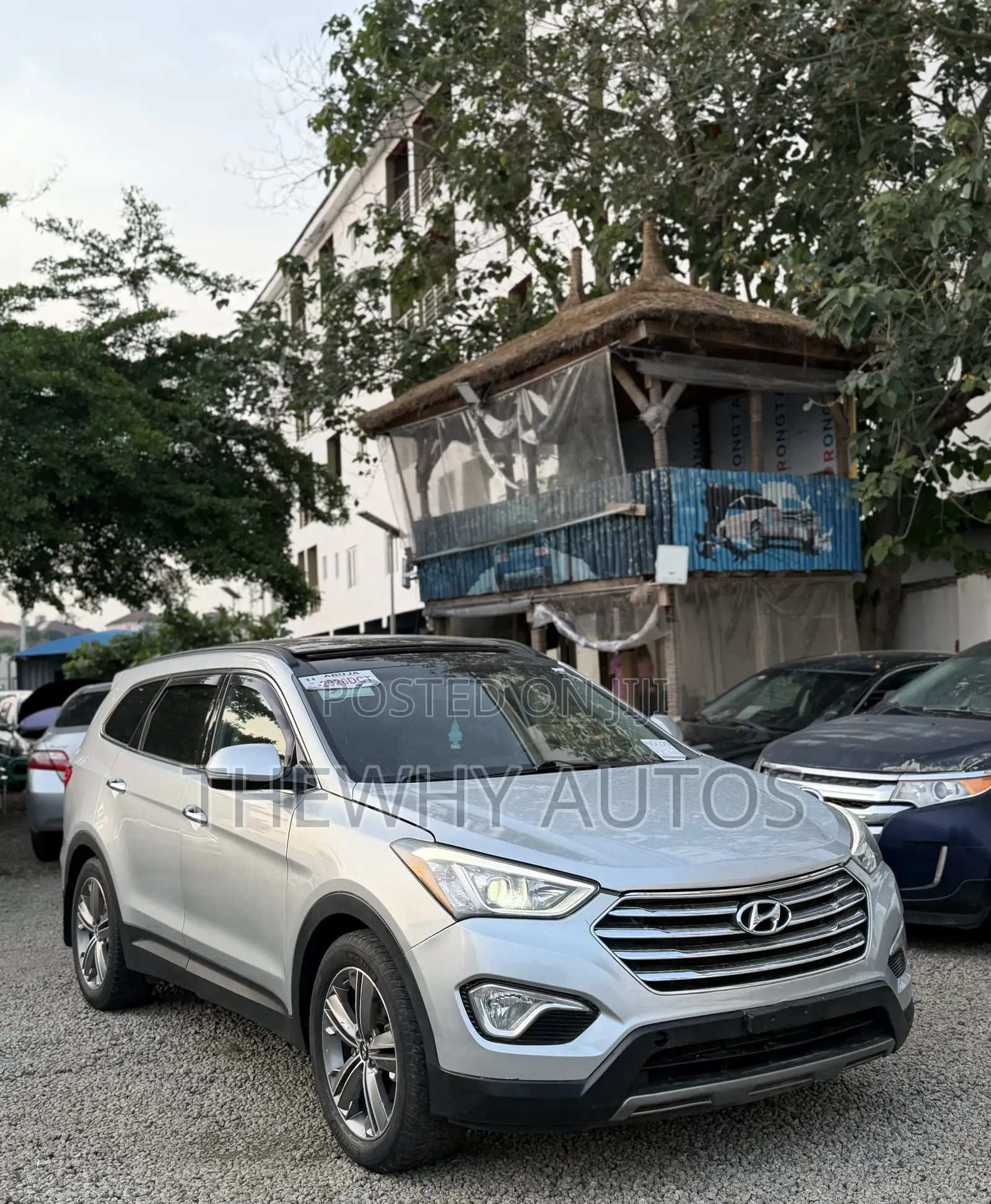 Hyundai Santa Fe Limited 4dr SUV AWD (3.3L 6cyl 6A) 2015 Silver
